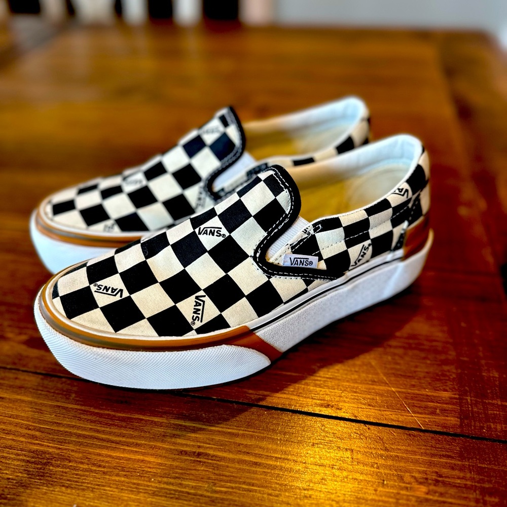 Vans Checker Stacked Platform